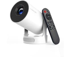 Mini Beamer – WiFi en Bluetooth – Native 720p – 4K Ondersteuning – 180° Draaibaar – 8000 Lumen