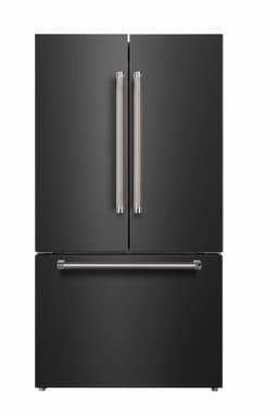 Lincoln Prestige PRFD58FEIN - French Door Amerikaanse Koelkast - 178 cm hoog - 91.1 cm breed - 579L - Automatische IJsblokjesmachine met Wateraansluiting - Total No-Frost - Zwart RVS / Inox — thumbnail 1