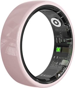 WizBay Premium Select® Keramische Smart Ring - Hartslag, Slaap & Zuurstof - Gesture Control - 5ATM - Android/iOS - Roze - Size 7 — thumbnail 1