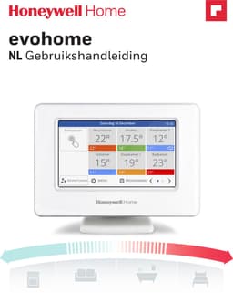 Honeywell Evohome Aan/Uit Slimme thermostaat - Wifi - Draadloos - Inclusief 5 thermostaatknoppen HR91 — thumbnail 5