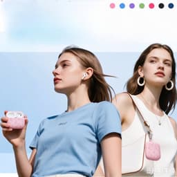 Geschikt voor Apple AirPods Pro 3 oordopjes hoes - Bluetooth oordopjes beschermhoes - compact en draagbaar - siliconen beschermhoes - verdikte beschermhoes - siliconen gegraveerde zachte hoes - beschermhoes voor oordopjes — thumbnail 4