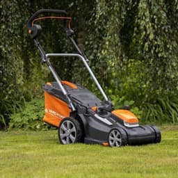 Draadloze Grasmaaier – Accumaaier – Elektrische Grasmaaier – Gazonmaaier – Accugrasmaaier – Borstelloze Motor – 40V Lithium-Ion Accu Met Snellader – Maaibreedte 37 cm — thumbnail 3