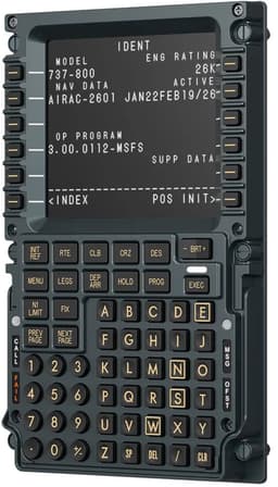 MOZA MB7F Flight Computer Display – 737 CDU – 5,1" IPS Display – Boeing Flight Simulator – PC — thumbnail 2