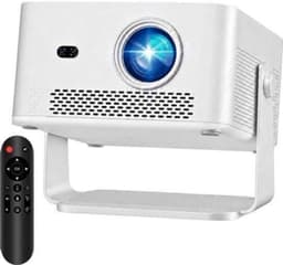 Beamer Full HD 1100 ANSI Lumen - 1080p 4K Upscaling - LED - Draagbaar - Thuisbioscoop Projector — thumbnail 1