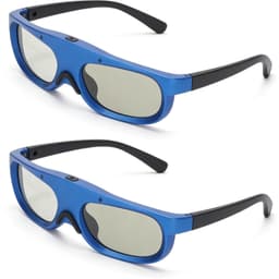 DLP Link Active Shutter 3D-bril Oplaadbaar 144 Hz, Lichtgewicht en Comfortabel, Links-rechts Oogrotatie voor DLP Link-projector — thumbnail 1