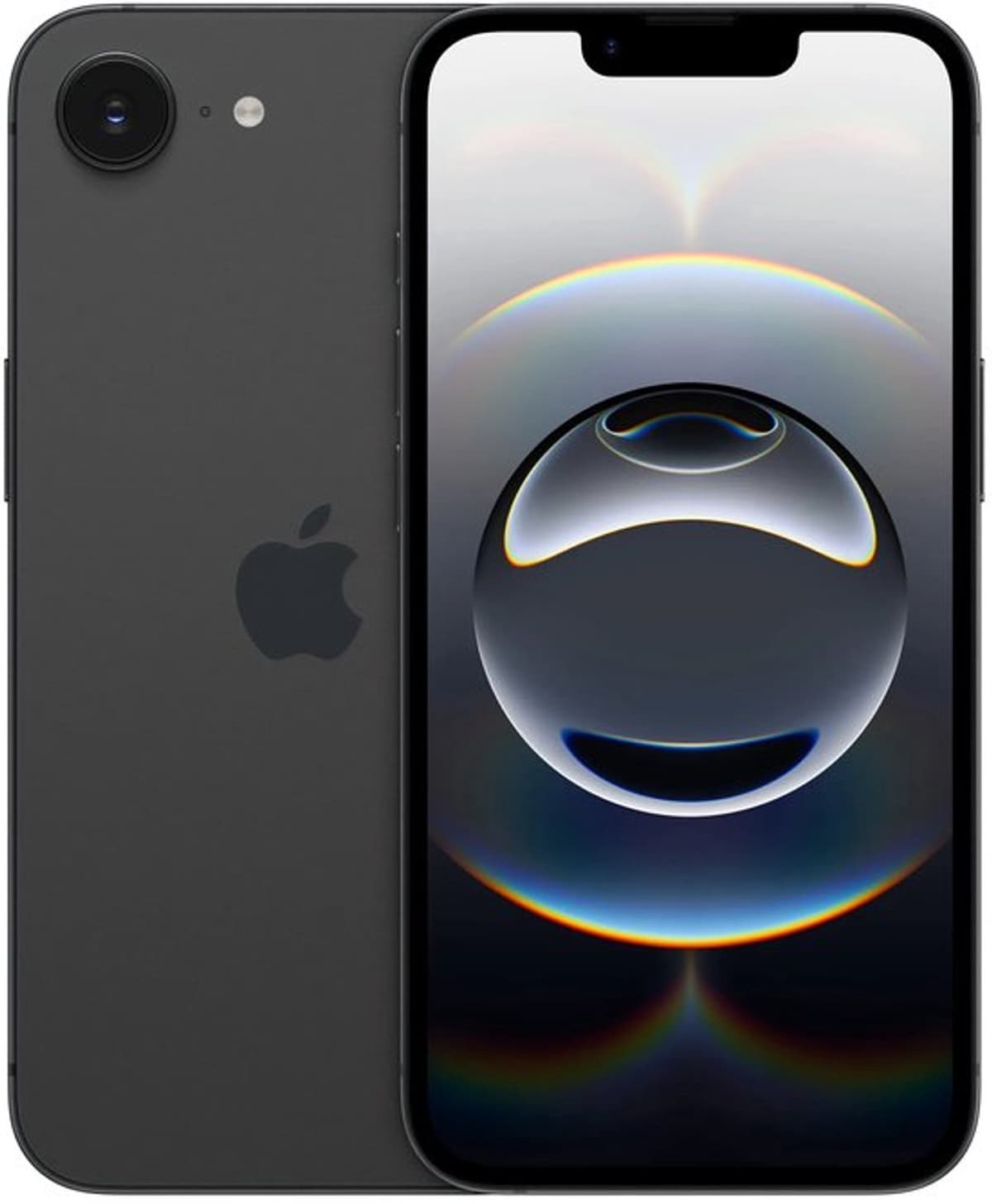 Apple iPhone 16e - 256GB - Zwart — afbeelding 1