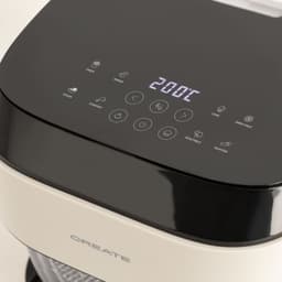 CREATE - Glazen heteluchtfriteuse van 6 L met vernevelingsfunctie - Gebroken wit - AIR FRYER STUDIO CRYSTAL LARGE — thumbnail 2