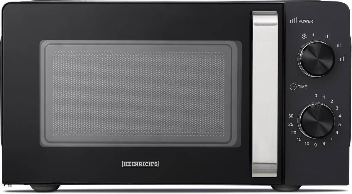 Heinrich’s HMW 8858 – Magnetron – 700 W – 20 liter – 5 vermogensstanden – Titan antraciet — afbeelding 1