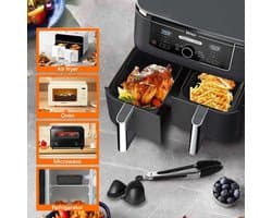 Accessoires Set - Airfryer Accessoires | Herbruikbaar & Vaatwasmachinebestendig