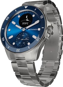 Withings ScanWatch Nova - 42mm Hybride Smartwatch - ECG, AFib Detectie, SpO₂ Meter, Hartslagmeter, Slaaptracker, 24/7 Temperatuurmeting, 35 Dagen Batteri, Saffierglas, 10 ATM Waterdicht — thumbnail 1