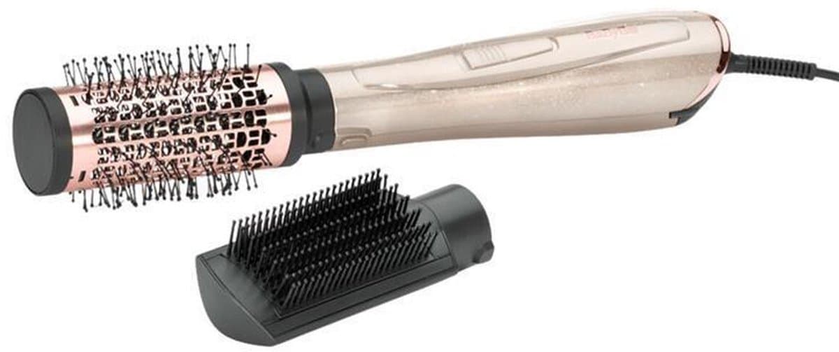BABYLISS Stardust Shimmer Föhnborstel AS914PE Föhnborstel Wit — afbeelding 1