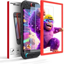 3X Screen protector - Screenprotector Geschikt voor Nintendo Switch 2 - 9H Tempered Glass - Beschermglas - Glasplaatje - Dock Friendly - Met Installatiekit — thumbnail 8