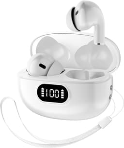 Draadloze Oordopjes - Bluetooth Oordopjes - Oortjes Draadloos - Draadloze Oortjes Bluetooth - Touch - Microfoon — thumbnail 1
