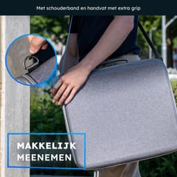 2BEFUN Tas geschikt voor PS5 - Case - Koffer geschikt voor Playstation 5 - Gaming Accessoires - Schoudertas - Reistas - Bag — thumbnail 3