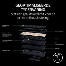 Razer BlackWidow V4 Tenkeyless HyperSpeed - Gaming Toetsenbord - Mechanisch Orange - RGB - Qwerty — thumbnail 4