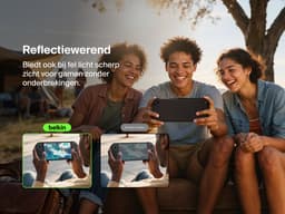 Belkin Tempered Glass Reflectiewerende Screen Protector voor Nintendo Switch 2 — thumbnail 15