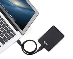 Draagbare 2,5 inch USB 3.0 externe harde schijf - 1TB - zwart — thumbnail 3