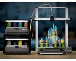 ANYCUBIC Kobra 3 Max AE-versie Meerkleurige 3D-printer Max. 600 mm/s Afdruksnelheid Grote bouwgrootte 500 * 420 * 420 mm Slimme APP-bediening