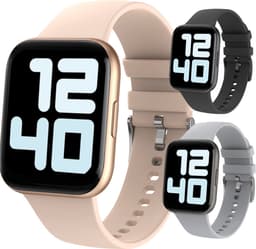 Cinturio SQ1 Gold - Smartwatch voor heren en dames - Sporthorloge – beschikbaar in 4 kleuren — thumbnail 1