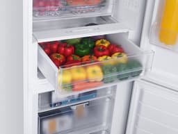 Bella BKGC340-NFD-040CW - Koelvriescombinatie - No Frost - Energielabel C - 337 Liter - Geschikt voor schuur - Wit- 3 jaar garantie - Supervriezen - koelvriescombinatie vrijstaand - koelvriescombinatie no frost — thumbnail 3