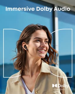 Soundcore Liberty 5 by Anker, draadloze oordoppen met noise-cancelling, 2x sterkere stemonderdrukking, realtime adaptieve noise canceling, snelladen, Dolby Audio, heldere gesprekken met 6 microfoons en AI, lange batterijduur — thumbnail 7
