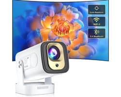 White-Label® Mini Beamer - Projector met Wifi - Bluetooth