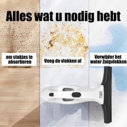 Accustofzuiger - Handheld draadloze oplaadbare powerkit (raamwisser-stofzuiger) voor condensreiniging dubbelglas raamreiniging — thumbnail 5