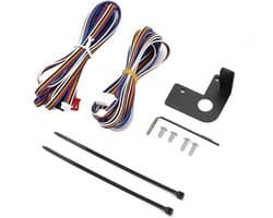 Verlengkabels en Montagekit voor 3D Printer Touch Sensor Kabel (BL Touch Stijl) - Inclusief Houder en Schroeven