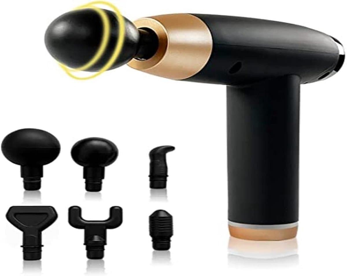 Professioneel Spiermassagepistool met 20 Instelbare Niveaus en 6 Massagekoppen voor Pijnverlichting en Ontspanning — afbeelding 1