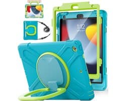 Robuuste Kindertas voor iPad 10.2 Inch (8e/7e Generatie) met Screenprotector en Standaard