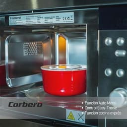 Inbouwmagnetron 20 liter RVS met Grill en Automenu - 800W — thumbnail 5
