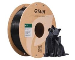 1.75mm PLA+ 3D Printer Filament - Zwart 1KG - Hoge Kwaliteit