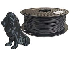 1.75mm Zwart PLA Max Filament voor 3D Printen - Extra Taai en Milieuvriendelijk - 1 KG
