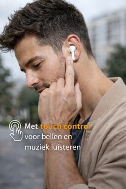 ZAYNIK® G6 Pro Draadloze oordopjes -In Ear oordopjes - Met Active Noise Cancelling - Bluetooth 6.0 - Extra Dopjes - Perfect voor bellen en muziek luisteren - Touch control — thumbnail 5