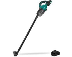 VONROC Krachtige accu steelstofzuiger – VPower 20V – Incl. 2.0Ah Accu en snellader – 0.6L opvangbak - Incl. 3 mondstukken, 2 verlengbuizen en flexibele slang