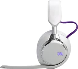 JBL Quantum 950 - Draadloze Over-ear Headset - Noise Cancelling - 2.4GHz & Bluetooth - Lage Latency - 50 uur batterij - Voor PC, PlayStation & Laptop - Wit — thumbnail 2