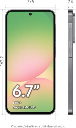 Samsung Galaxy A56 5G - 256GB - Awesome Graphite — thumbnail 10