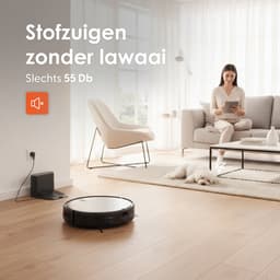 Skoov EcoPulse Robotstofzuiger met Dweilfunctie & Laadstation - Dweilrobot - Huisdieren - Dweil - Hepa - Automatische stofzuiger - Vacuum - Robot - In 1 — thumbnail 8