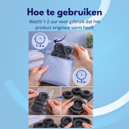 Knaak Oorkussens Geschikt voor JBL Tune 600, T500BT, T450, T450BT - Oorkussens voor Koptelefoon - 2 stuks -Zwart — thumbnail 2