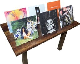 LP Standaard - 3 Stuks - Zwart - Platenhouder - Vinyl rek - LP Display — thumbnail 2