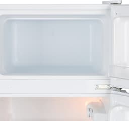 Klarstein Koelkast Big Daddy - met vriesvak, koel-vriescombinatie, stille koelkast, LED, 87 liter: 61 liter koelgedeelte en 26 liter vriesgedeelte, wit - Vrijstaand - Compact - Mini Fridge - Compact Koelkast - Kleine Koelkast — thumbnail 8
