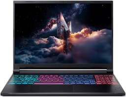 Acer Nitro V 16S AI ANV16S-41-R9U6 Copilot+ PC AMD Ryzen AI 7 260 Laptop 40,6 cm (16") WQXGA 16 GB DDR5-SDRAM 512 GB SSD NVIDIA GeForce RTX 5060 Wi-Fi 6E (802.11ax) Windows 11 Home Zwart — thumbnail 1