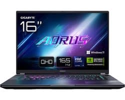 GIGABYTE AORUS ELITE 16 BWHC3EEC65SP - Gaming Laptop - 16 inch - RTX 5070 - Core Ultra 9 275HX - 32GB/2TB - 165 Hz