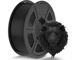 PLA Filament 1,75 mm Zwart - 1 kg - Voor 3D-printers - Hoge nauwkeurigheid