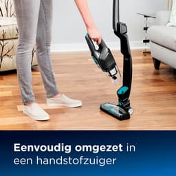 BISSELL MultiReach Essential 2 in 1 Steelstofzuiger & Kruimeldief - 30 Minuten Gebruikstijd - Draadloze Steelstofzuiger Zonder Zak - 0.45L Capaciteit - Handstofzuiger 18V - Kruimelzuiger - Incl. 3 Opzetstukken & Laadstation - 2280N — thumbnail 5