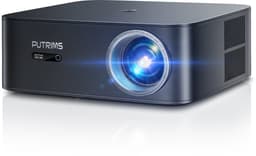 Wifi Bluetooth Projector - Mini Beamer - Full Hd Inheemse 1080P - 4K Kwaliteit- Scherm - Projector - 500 Ansi 6D - Draagbaar en Heldere Beelden - Zwart — thumbnail 1