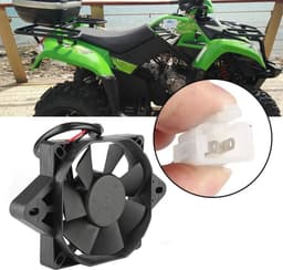 Koelventilator 12V voor ATV en Motoren - 15 Watt Elektrische Ventilator — thumbnail 3