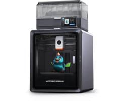 Anycubic Kobra S1 Combo 3D Printer – CoreXY Systeem – Automatische Bed Leveling – 600 mm/s Printsnelheid – Multi-Color Filament Systeem – PEI Flexibel Printbed – WiFi & App Bediening – Direct Printklaar