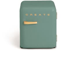 CREATE - Koelkast in retrostijl - Sage - Handvat Hout - FRIDGE RETRO 48L — thumbnail 1