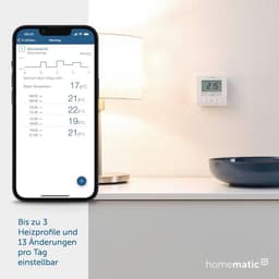Wandthermostaat Draadloos met Temperatuursensor voor Slimme Radiatorthermostaten - Compatibel met Alexa en Google Home — thumbnail 5
